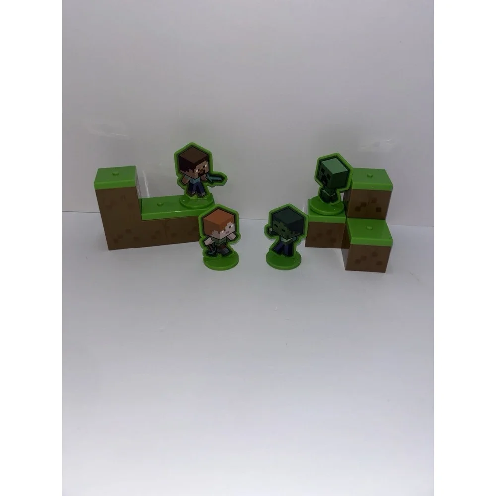 Decopac Cake Topper 28831 MINECRAFT MOBS BEWARE! 6 Piece Set